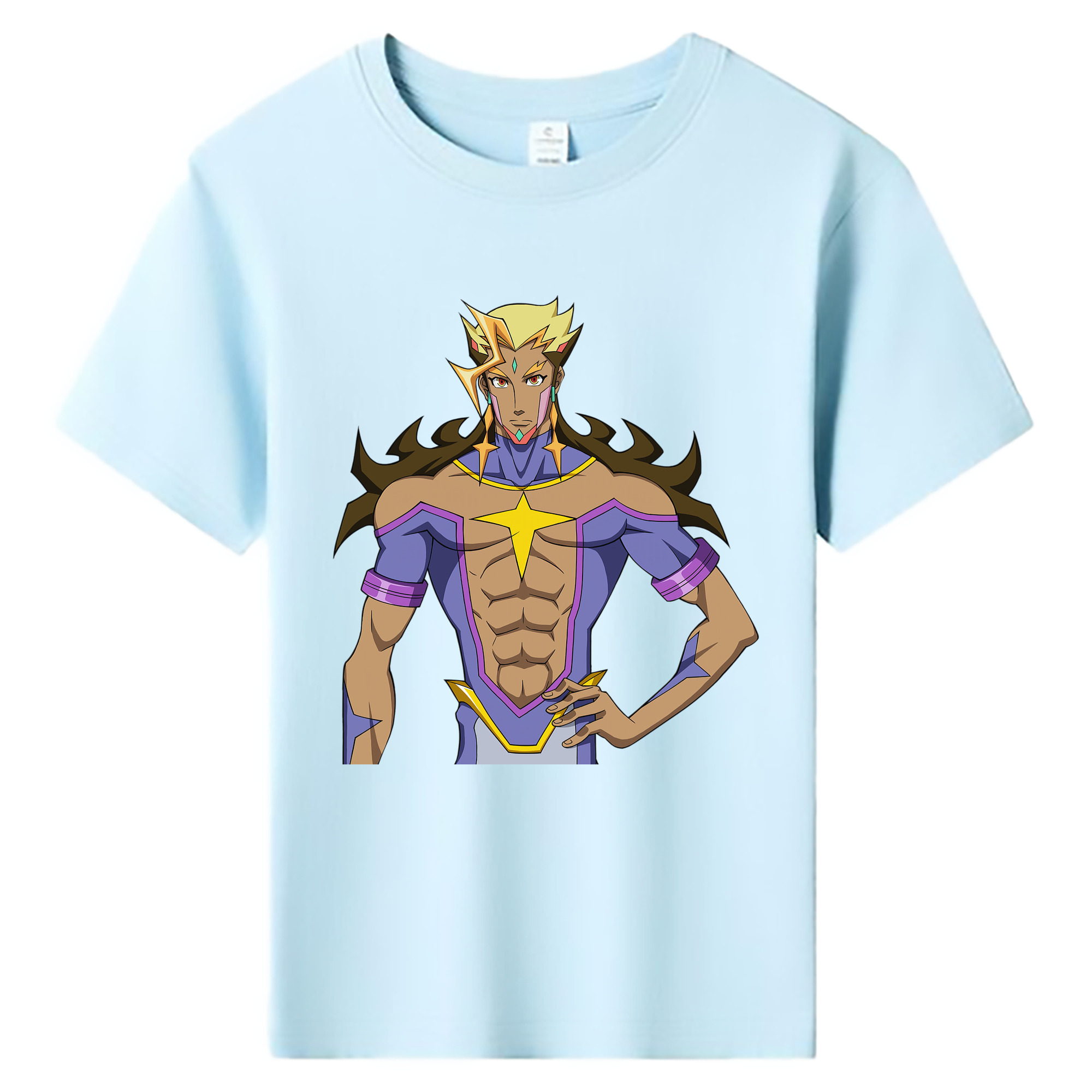 （画像用） 遊☆戯☆王 Yu-Gi-Oh! 綿100％キッズTシャツ（フロントプリント）